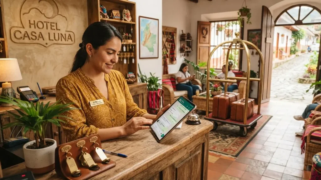atención al huésped por WhatsApp con inteligencia artificial