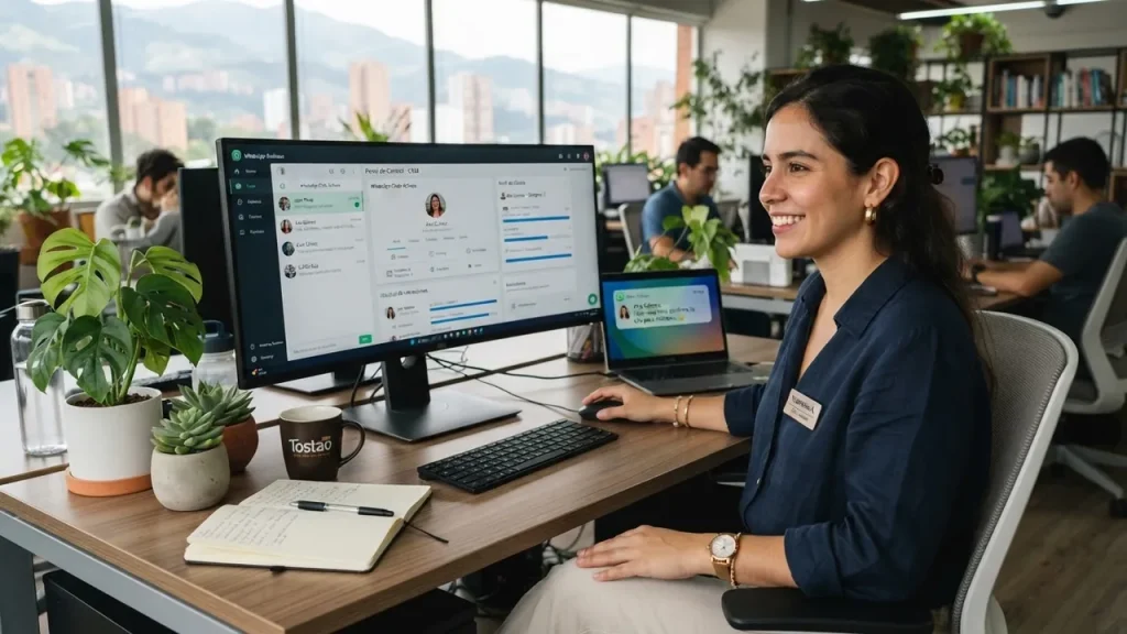 cómo integrar agentes IA con WhatsApp Business y CRM en Colo