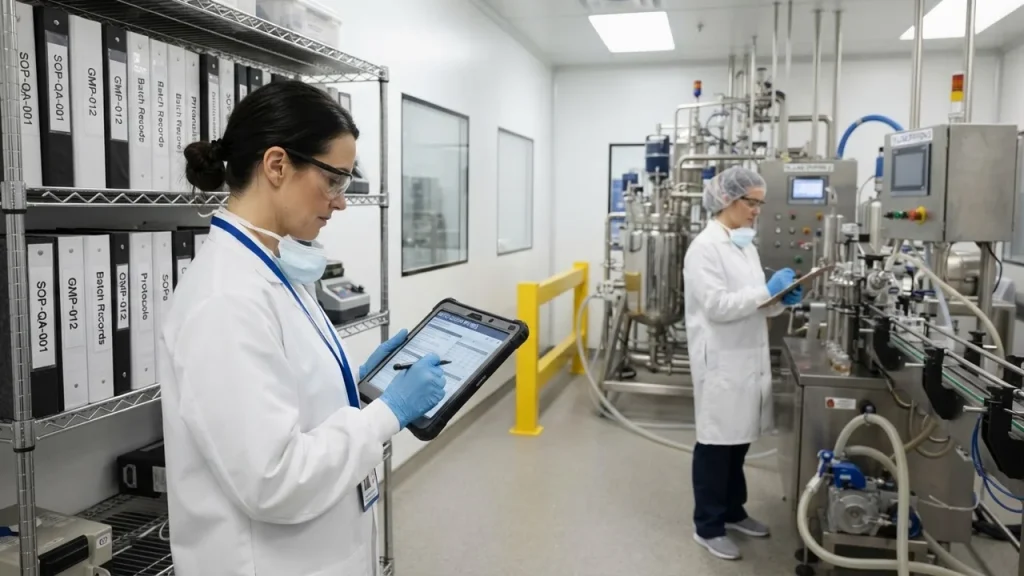 cumplimiento BPM/GMP con inteligencia artificial en Colombia
