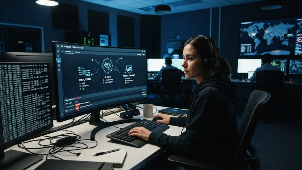 integración de agentes IA de ciberseguridad con SIEM