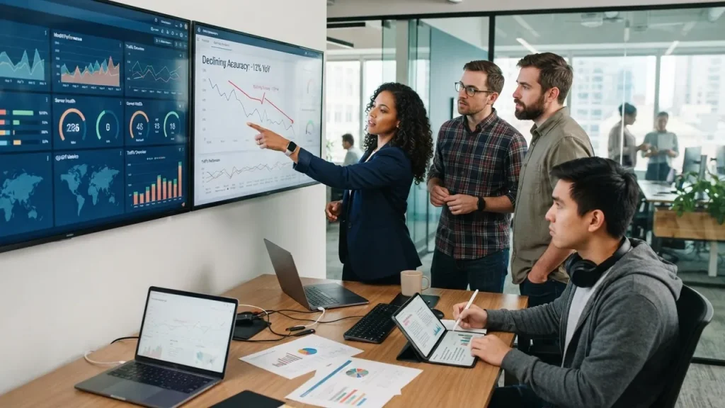 reentrenamiento de modelos de IA en producción en Colombia